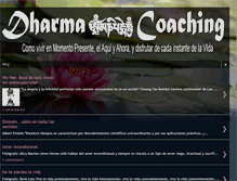 Tablet Screenshot of coachingdeldharma.blogspot.com