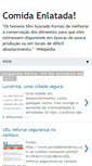 Mobile Screenshot of comidaenlatada.blogspot.com