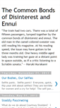 Mobile Screenshot of disinterestandennui.blogspot.com