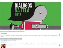 Tablet Screenshot of dialogosnatela.blogspot.com