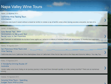 Tablet Screenshot of bestnapavalleywinetours.blogspot.com