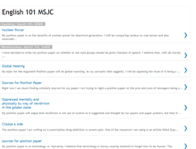 Tablet Screenshot of english101msjc.blogspot.com