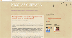 Desktop Screenshot of nicolasguevara.blogspot.com