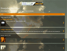 Tablet Screenshot of everydaymachine.blogspot.com
