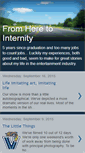 Mobile Screenshot of fromheretointernity.blogspot.com