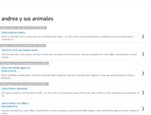 Tablet Screenshot of andreaysusanimales.blogspot.com