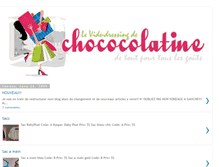 Tablet Screenshot of chococolatinevidedressing.blogspot.com