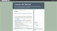 Desktop Screenshot of leucosmaciel.blogspot.com