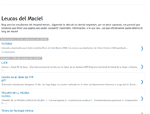 Tablet Screenshot of leucosmaciel.blogspot.com