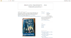 Desktop Screenshot of privatepropertynotrespass.blogspot.com