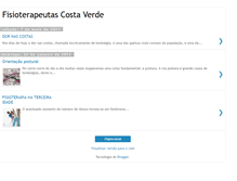 Tablet Screenshot of fisioterapeutascostaverde.blogspot.com