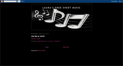 Desktop Screenshot of myfreesheetmusic.blogspot.com