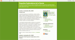 Desktop Screenshot of exploradoresciencia.blogspot.com