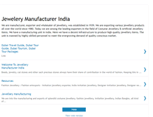 Tablet Screenshot of jewelerymanufacturer.blogspot.com