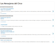 Tablet Screenshot of losmensajerosdelcirco.blogspot.com