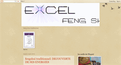 Desktop Screenshot of excelfengshui.blogspot.com
