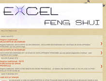 Tablet Screenshot of excelfengshui.blogspot.com