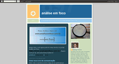 Desktop Screenshot of analisemfoco.blogspot.com