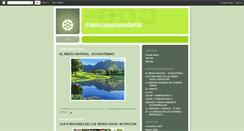 Desktop Screenshot of cienciasatenea.blogspot.com