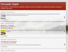Tablet Screenshot of educacaodigitalxxi.blogspot.com