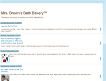 Tablet Screenshot of mrsbrownsbathbakery.blogspot.com
