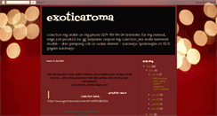 Desktop Screenshot of exoticaroma.blogspot.com