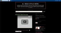 Desktop Screenshot of mrockstyle.blogspot.com