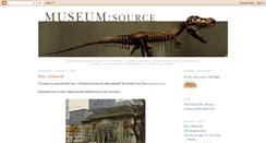 Desktop Screenshot of museumsource.blogspot.com