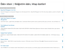 Tablet Screenshot of odev-turk.blogspot.com