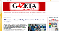 Desktop Screenshot of gazetadenoticiascariri.blogspot.com