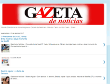 Tablet Screenshot of gazetadenoticiascariri.blogspot.com