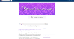 Desktop Screenshot of patinandoporundream.blogspot.com