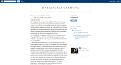 Desktop Screenshot of mariangelacarmona.blogspot.com