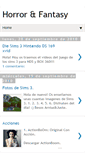 Mobile Screenshot of horror-fantasy.blogspot.com