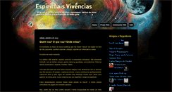 Desktop Screenshot of espirituaisvivencias.blogspot.com