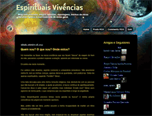 Tablet Screenshot of espirituaisvivencias.blogspot.com