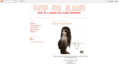 Desktop Screenshot of pimpmyalbum.blogspot.com