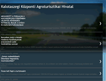 Tablet Screenshot of kalotaszegiath.blogspot.com