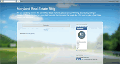 Desktop Screenshot of marylandhomehunting.blogspot.com