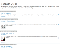 Tablet Screenshot of lifesawink.blogspot.com