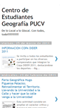 Mobile Screenshot of ceegeopucv.blogspot.com