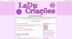 Desktop Screenshot of laducriacoes.blogspot.com