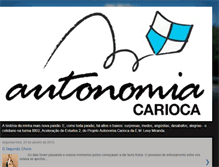 Tablet Screenshot of diaadianaautonomia.blogspot.com