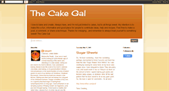 Desktop Screenshot of cakegirl11.blogspot.com