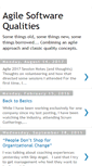 Mobile Screenshot of agilesoftwarequalities.blogspot.com