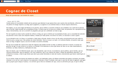 Desktop Screenshot of cognacdecloset.blogspot.com