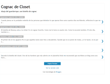 Tablet Screenshot of cognacdecloset.blogspot.com