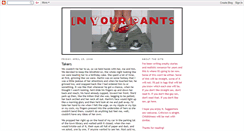 Desktop Screenshot of in-your-pants.blogspot.com