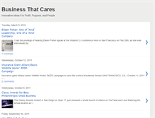 Tablet Screenshot of businessthatcares.blogspot.com