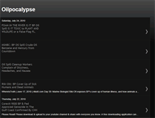 Tablet Screenshot of oilpocalypse.blogspot.com